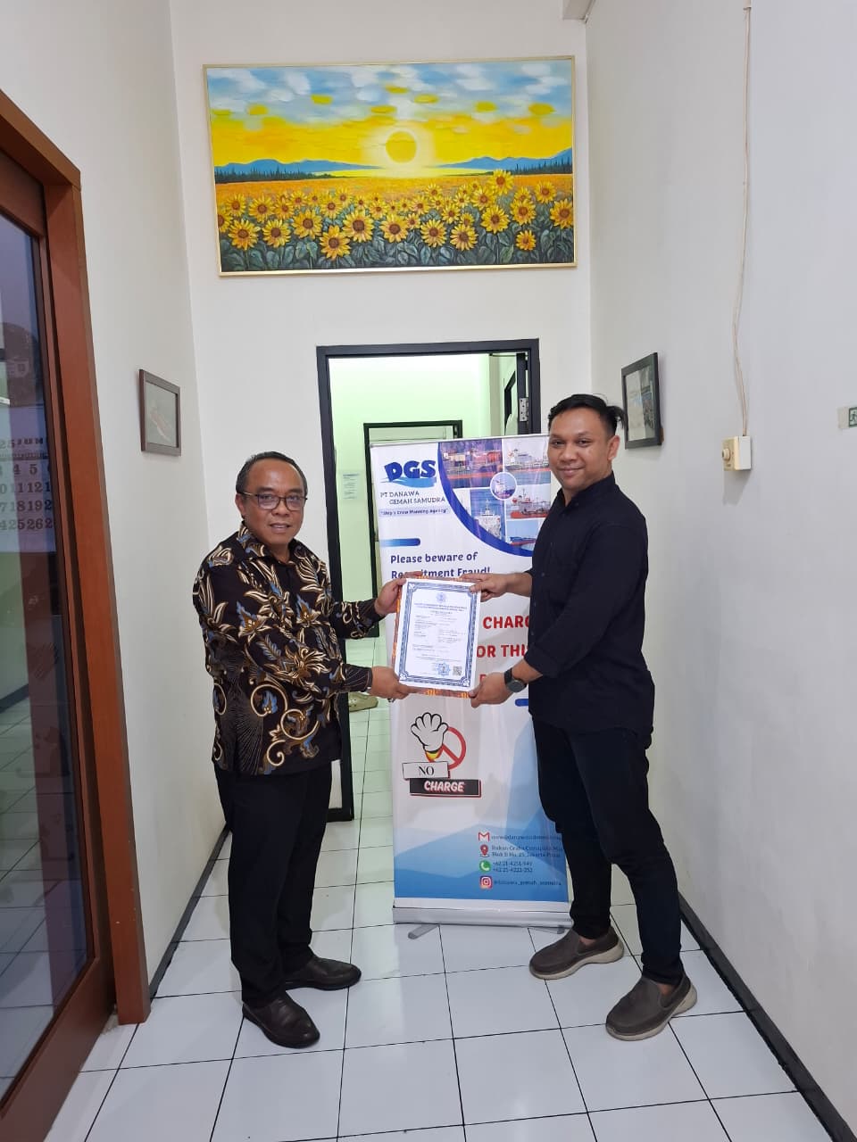 Visit New Member: PT DGS