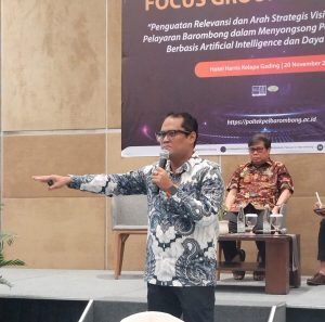 Perwakilan CIMA Menjadi Narasumber FGD Politeknik Pelayaran Barombong